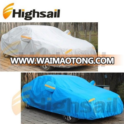 Outdoor Waterproof Polyester PEVA PVC Cotton Car Cover