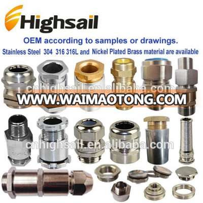 Stainless Steel Brass Metal Cable Gland